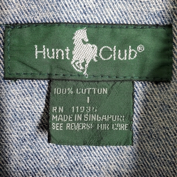 HUNT CLUB DENIM TRUCKER JACKET - Picture 8 of 8